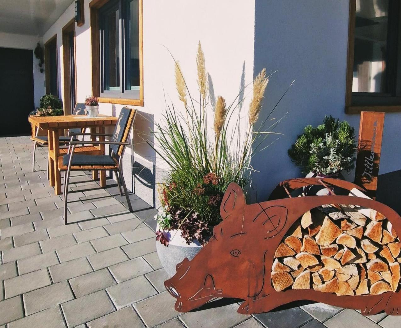 Ferienwohnung Glockenblume Элльмау Экстерьер фото